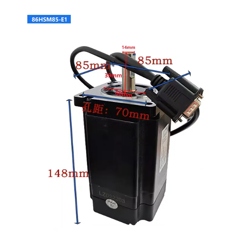 Оригинальный комплект драйвера гибридного серводвигателя Leadshine с ЧПУ H2-758 для фрезерного станка