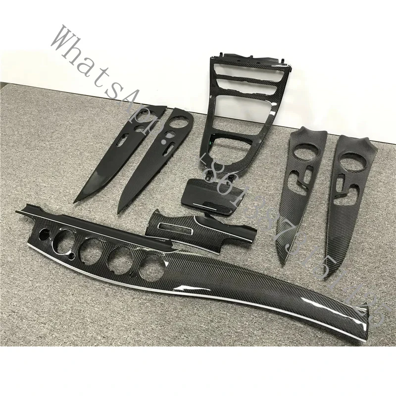 

Suitable Carbon Fiber Interior Center Panel with Fit-W205 W213 E63, OEM Covering