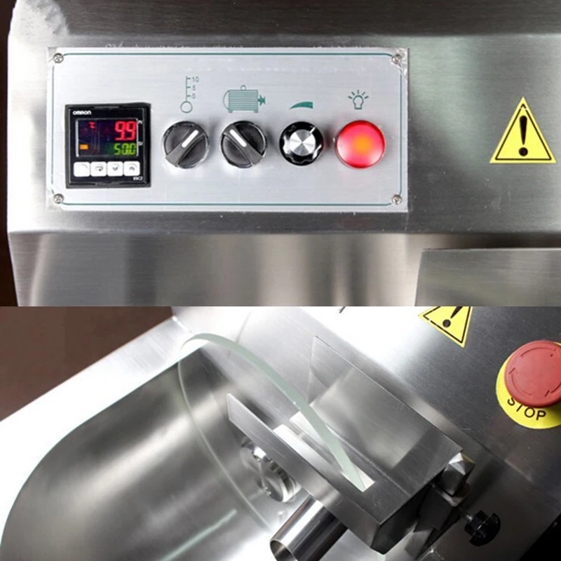 Automatyczna mała maszyna do temperowania czekolady na blat, topielnik czekolady