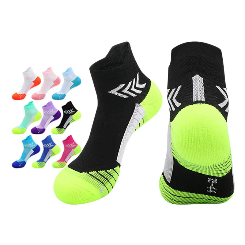 

Компрессионные носки для бега, летние мужские и женские марафонские велосипедные спортивные носки до щиколотки