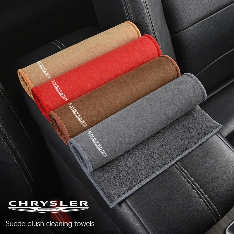 Microfiber Towel Car Cleaning Care Accessories For Chrysler 300c 200 Pacifica Phev Voyager Sebring Aspen PT Cruiser Airflow