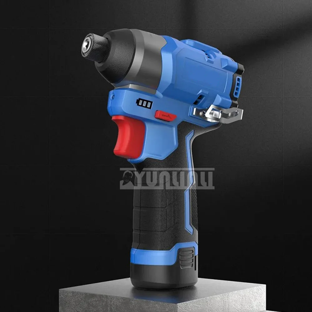 Charging Impact Screwdriver DCPL04-8E Cordless Electric Screwdriver 12v Brushless Lithium Battery Electric Drill for Wood ,Metal
