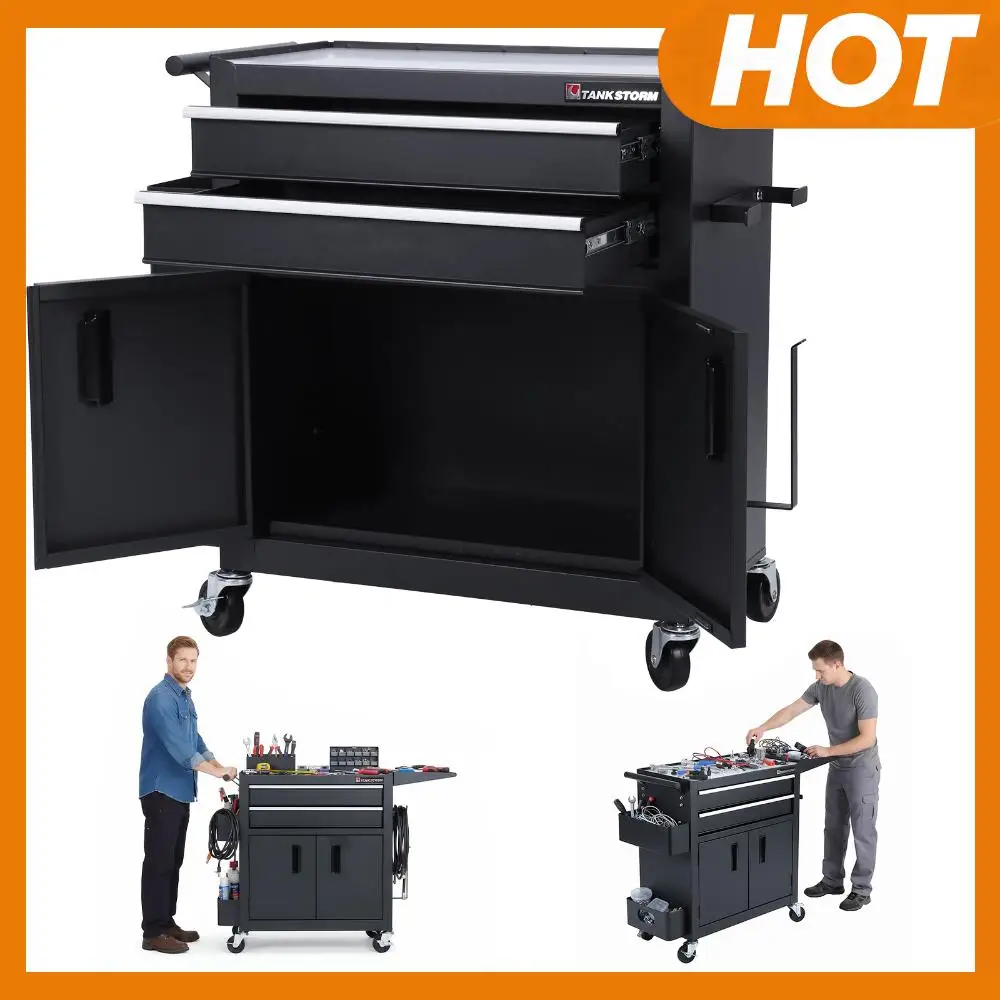 

Salon Wheeled Trolley Cart Anti-Scratch Professional Rolling Tattoo Cart Waterproof Hairdressing Beauty Versatile Equipment