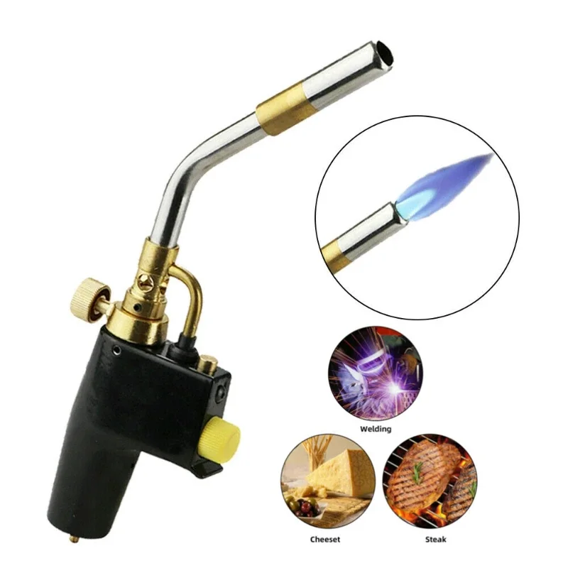 Gas Burner  Portable High Heat Welding Plumbing Blow Torches Propane Gas Welding Torches Professional Brazing Torch