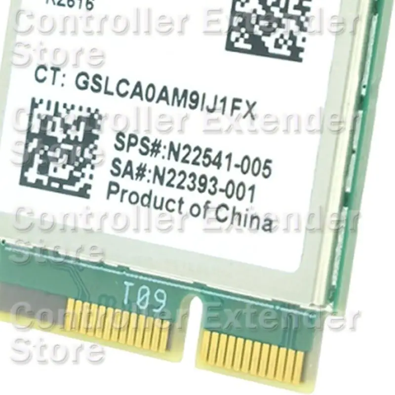 N84B AW XB591NF MT7922 Wi -Fi 6E Тройная сетевая карта 2400 Мбит / с низкая задержка M.2 Местация простая установка