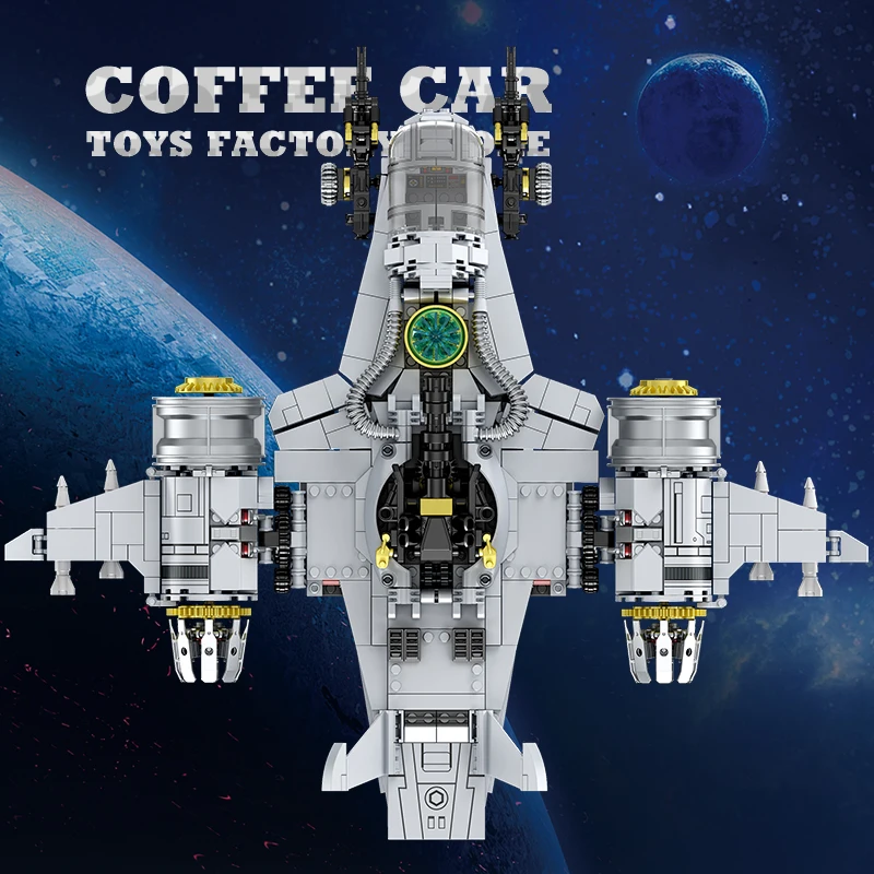 Briques de construction d'avion de chasse étoile, vaisseau spatial de Film classique, blocs MOC, jouets Puzzle, dirigeable spatial, modèle 3D, cadeau pour adultes et garçons, nouvelle collection
