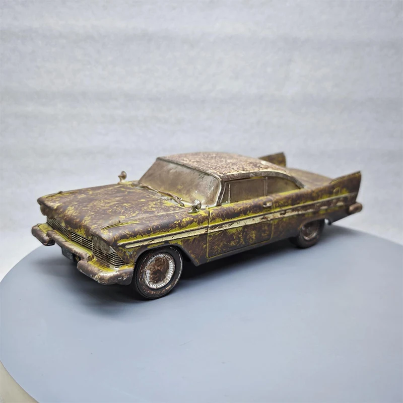 Greenlight 1:24 1957 Plymouth Belvedere-Tulsarama Oklahoma Treasury Excavation Series Alloy Die Casting Model Collect Ornaments