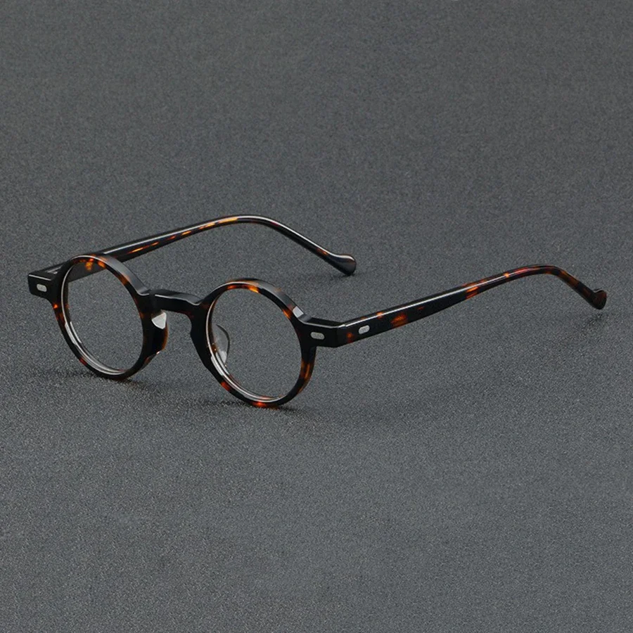 

Men's Spectacle Frame Women Anti-Blue Light Style Glasses Clear Lens Brand Designer Female Acetate Frame Vintage Eyeglasses