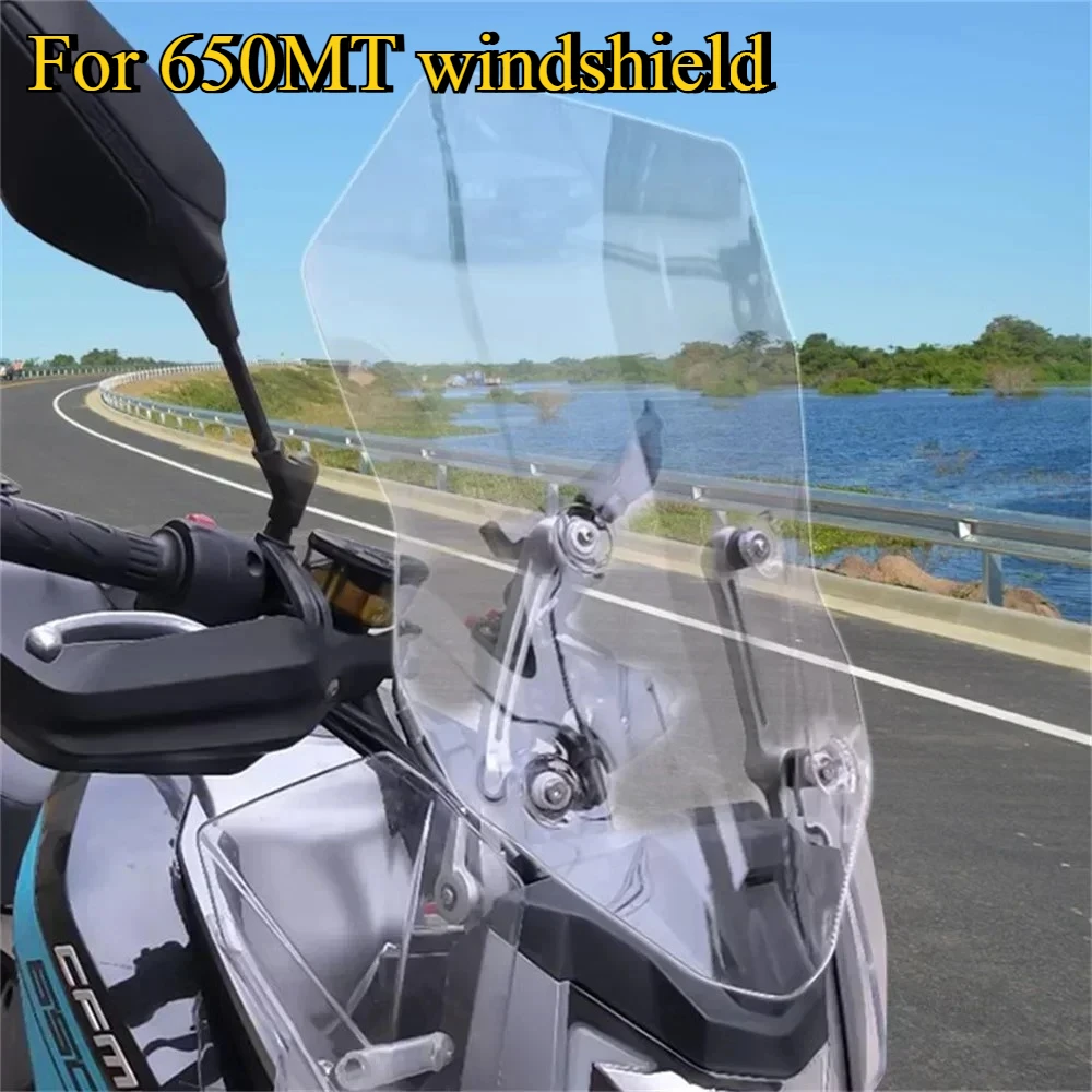 

For CFMOTO 650MT Motorcycle Windshield Modification Accessories 650 MT 650MT Windshield Spoiler Wind Deflector Protective Cover