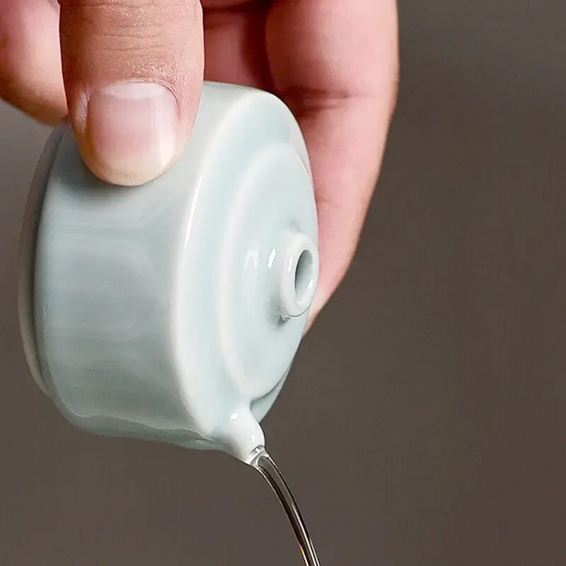 Water Cup Ink Drop Pot Ceramic Water Dropper Container for Calligraphy Painting Porcelain Four Treasures Of The Study Art Suppli