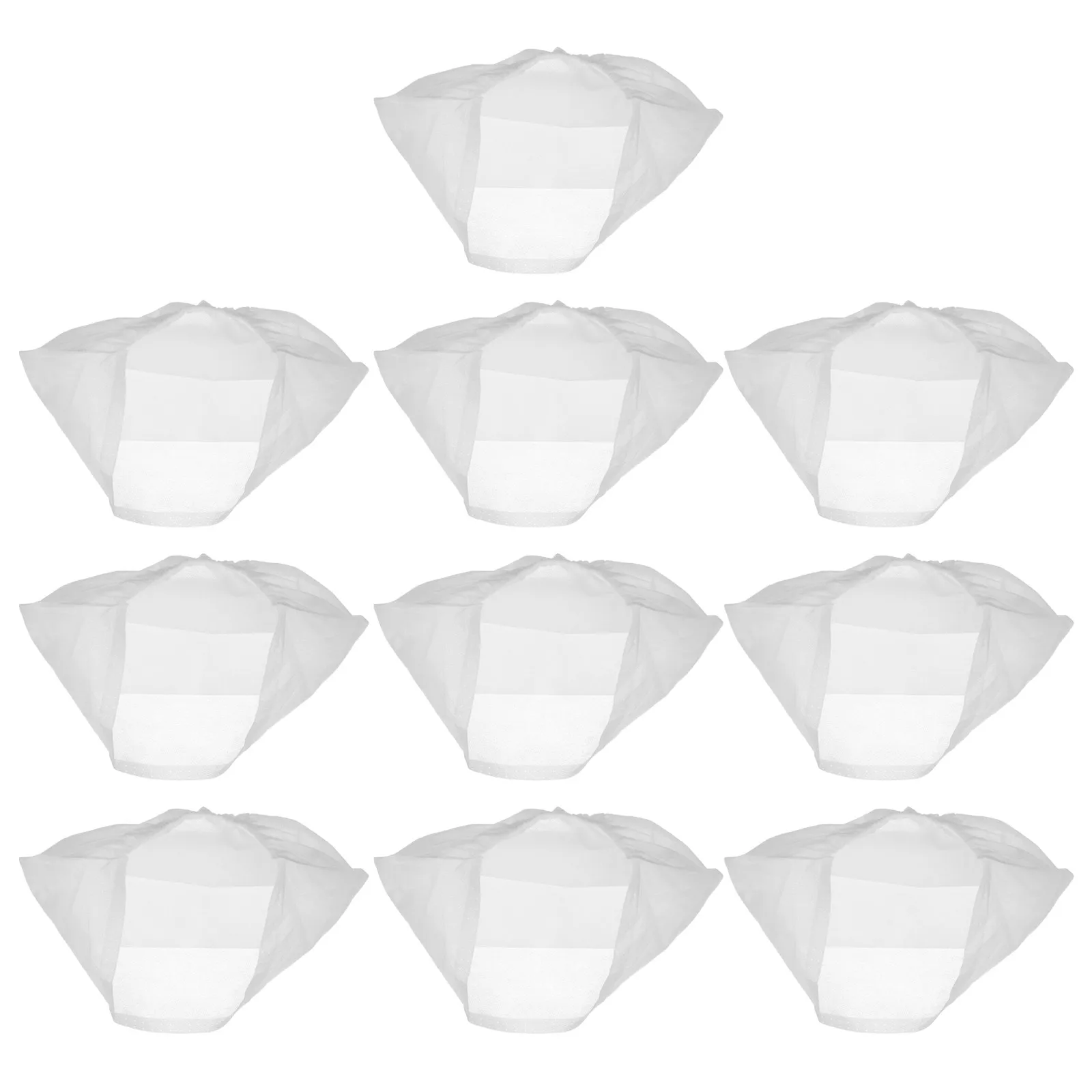 

10Pcs Inner Liners Nonwoven Sweat Proof Padding for Hard Hat Universal Fit Reusable Breathable Liner for Labor Intensive