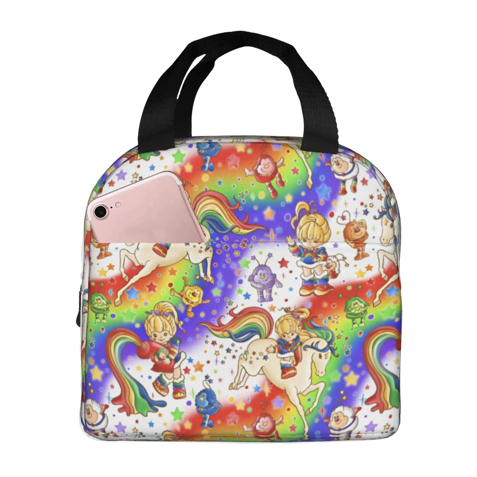 bolsa-termica-r-rainbows-b-brite-para-mulheres-colorida-e-estampada-reutilizavel-cooler-termico-para-alimentos-ideal-para-trabalho-escola-e-viagens
