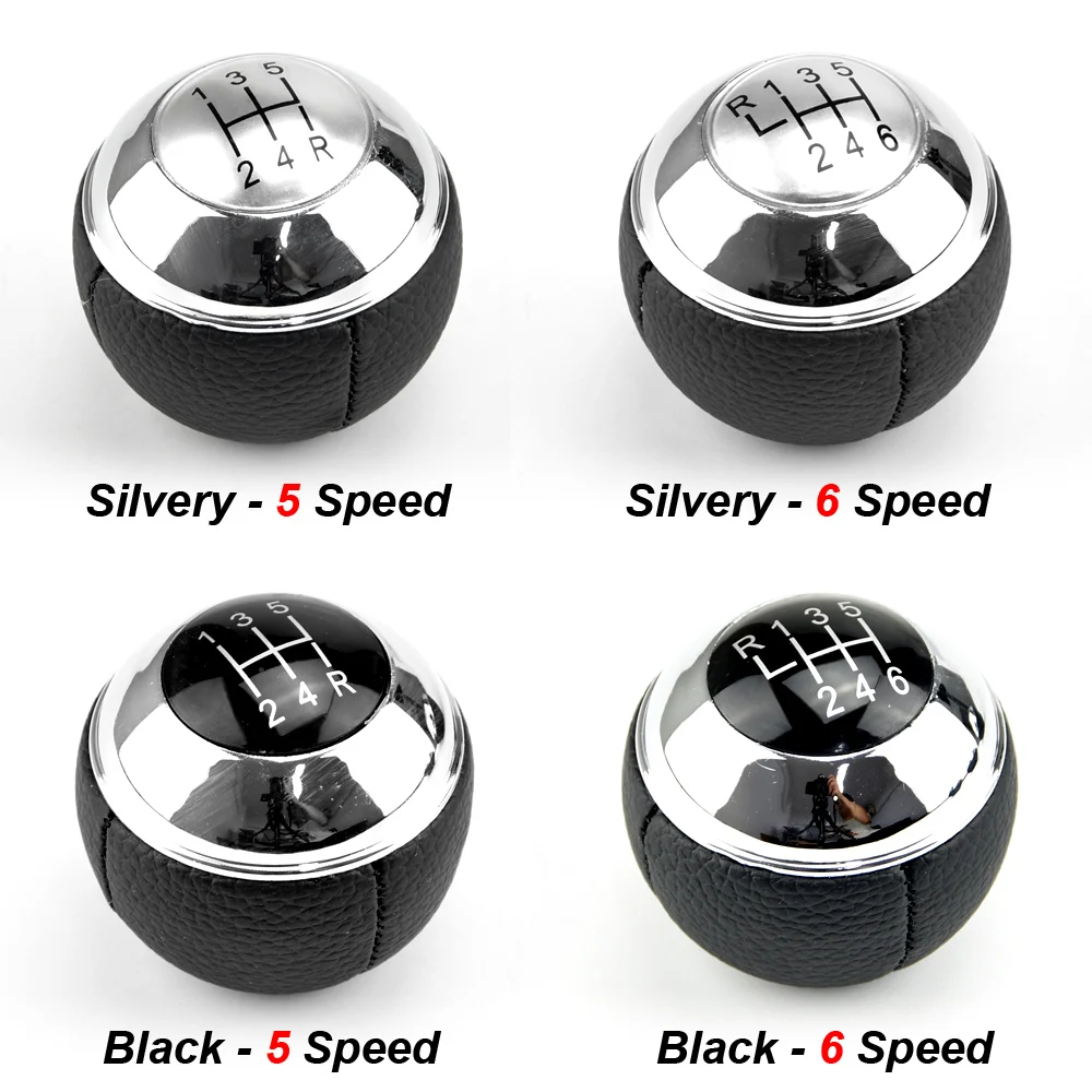 5 Speed Car Manual Gear Shift Knob Lever Shifter Knob for Mini R50 2000-2006 Cabrio R52 2002-2008