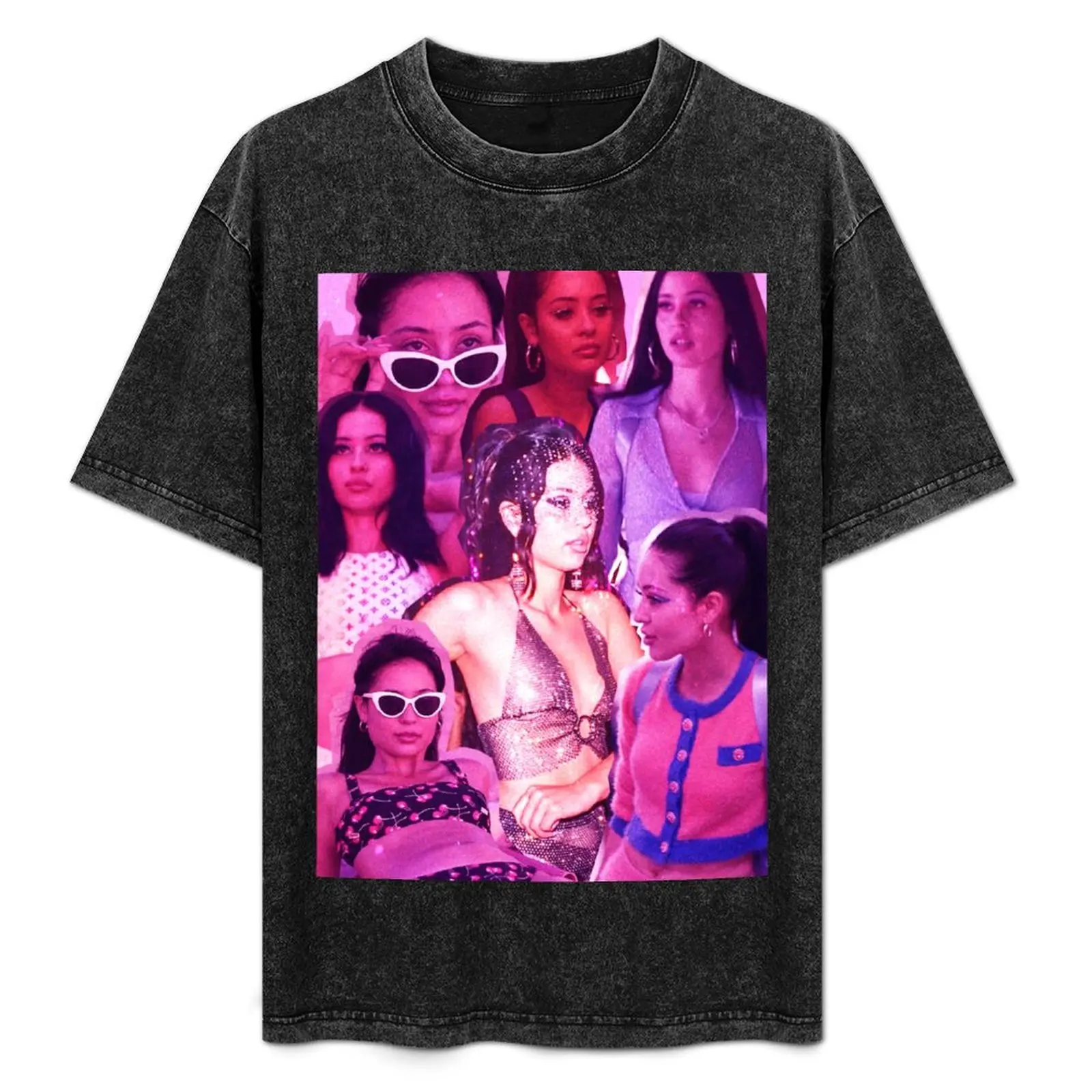 Camiseta Euphoria Maddy Pink Collage