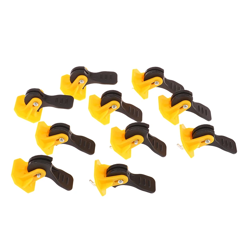 10Pcs Floor Tile Leveling System Clips Leveler Adjuster for the Tile Laying Fixing Flat Ceramic Wall Construction Tools