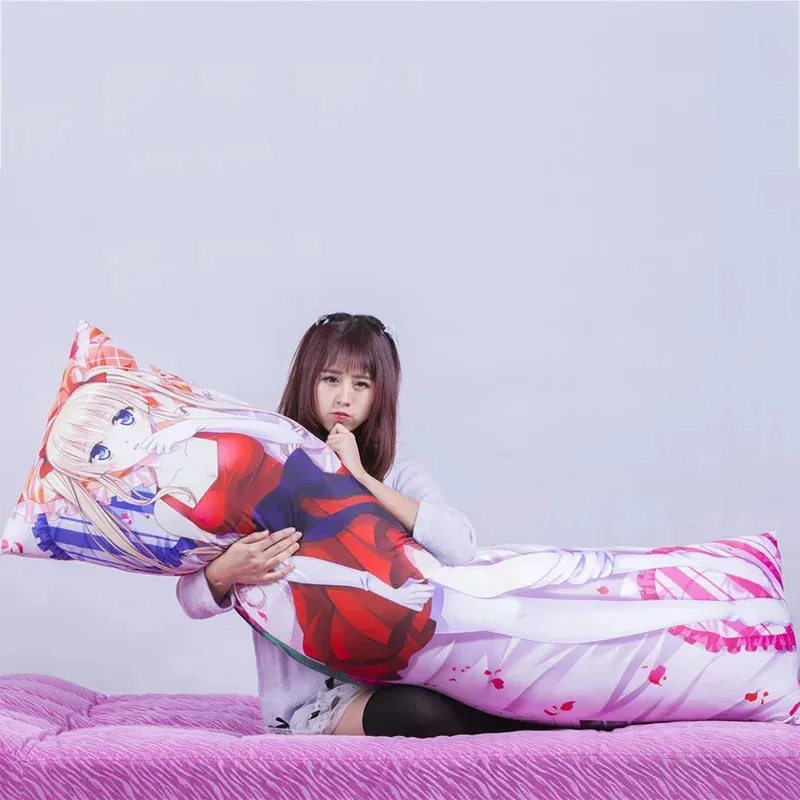 CyGame Honkai Star Rail Dan Heng Pillowcase Dakimakura Anime Hugging Body King Cushion Covers 2 Sided Printed Male Pillow Covers