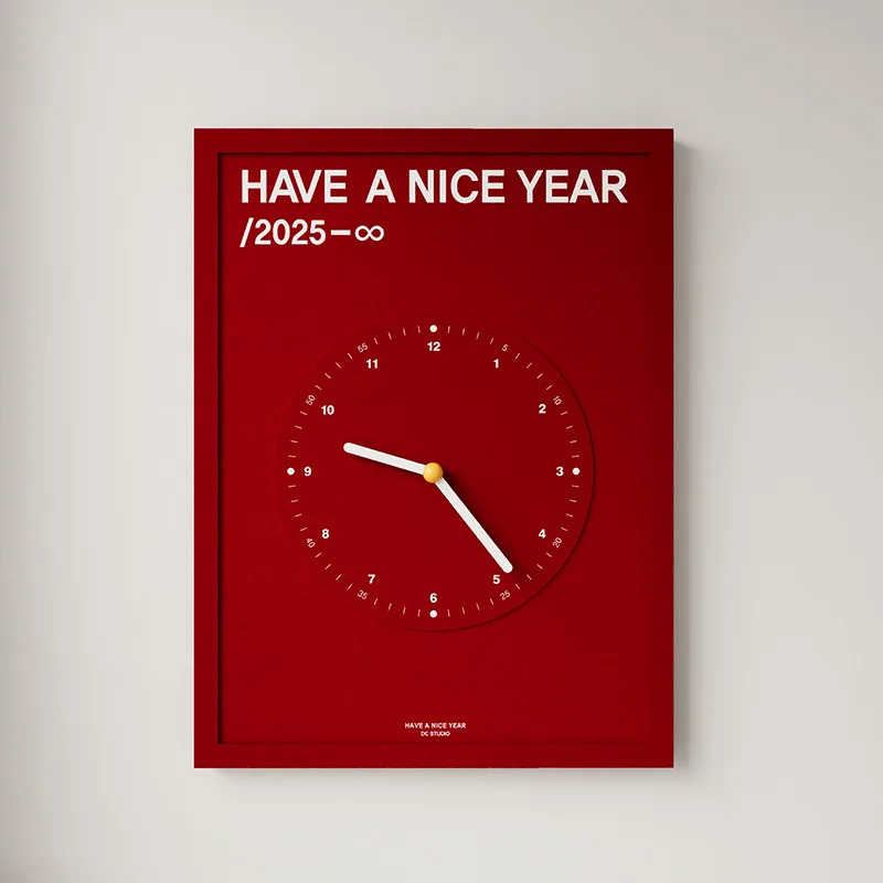 

Advanced Sense Ins Wall Clock Living Room 2025 New Home Ancient Clock Network Red Creative Wall Clock for Bed Room Dining Room