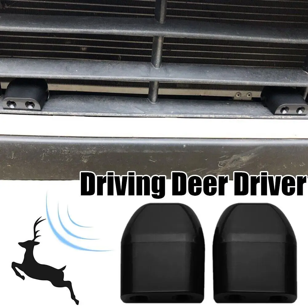 Car Deer Whistles Animal Alert Warning Whistles System Safety Sound Alarm Ultrasonic Warn Repeller for Auto Truck Motorcycl W8B5