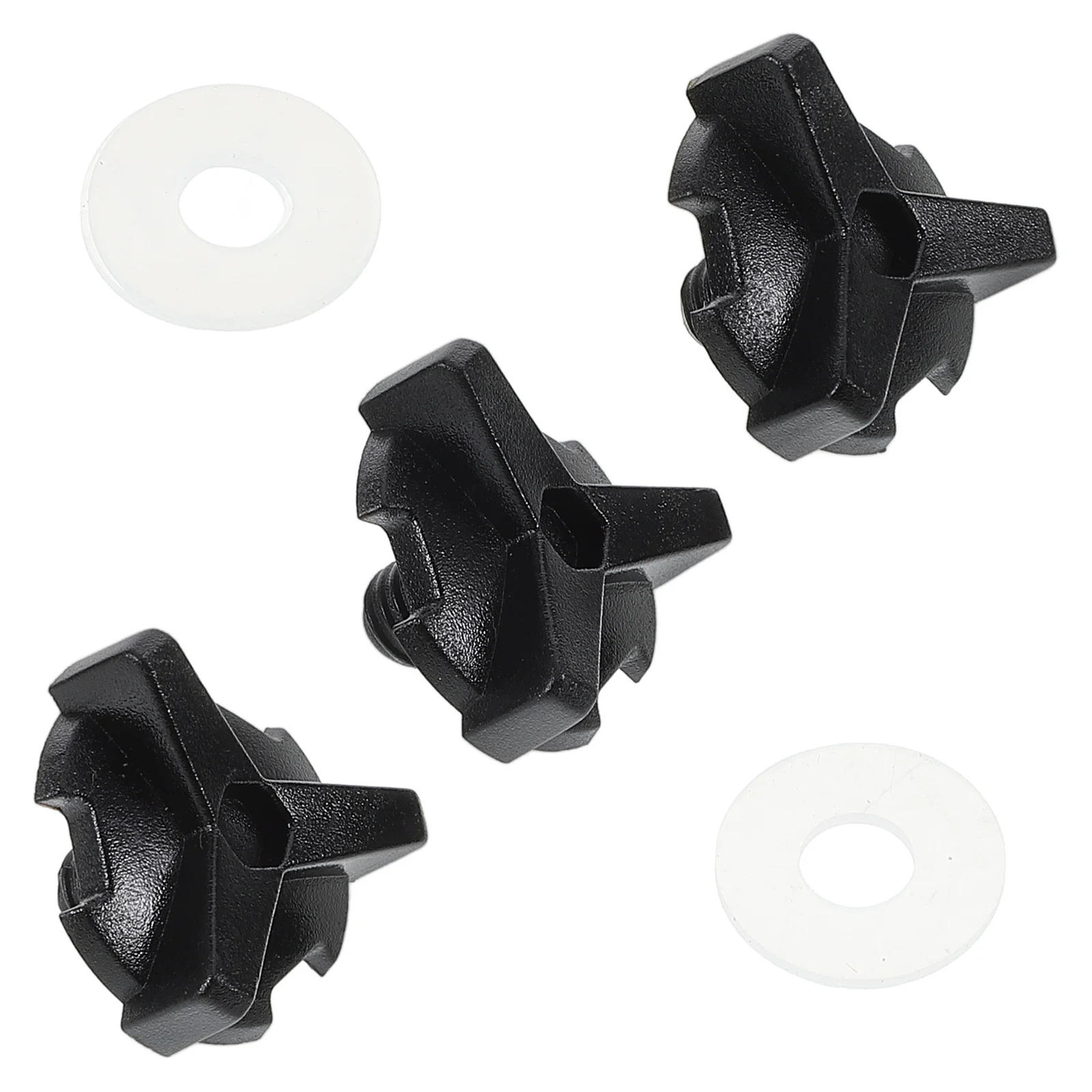 3 pçs parafusos de substituição conjunto parafuso durável para futebol hóquei motocicleta viseira kit reparo com porcas juntas borracha ferramentas