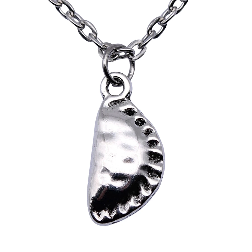 1pcs Dumplings Man Necklace Findings Jewelry For Men Popular Chain Length 43+5cm