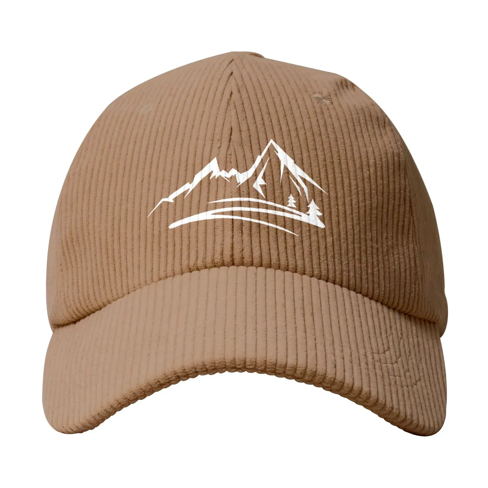 Mountain Trucker Snapback Cap Corduroy Baseball Cap Adult All Day Unisex Adjustable Lightweight Polo style Dad Hat Sport Hats