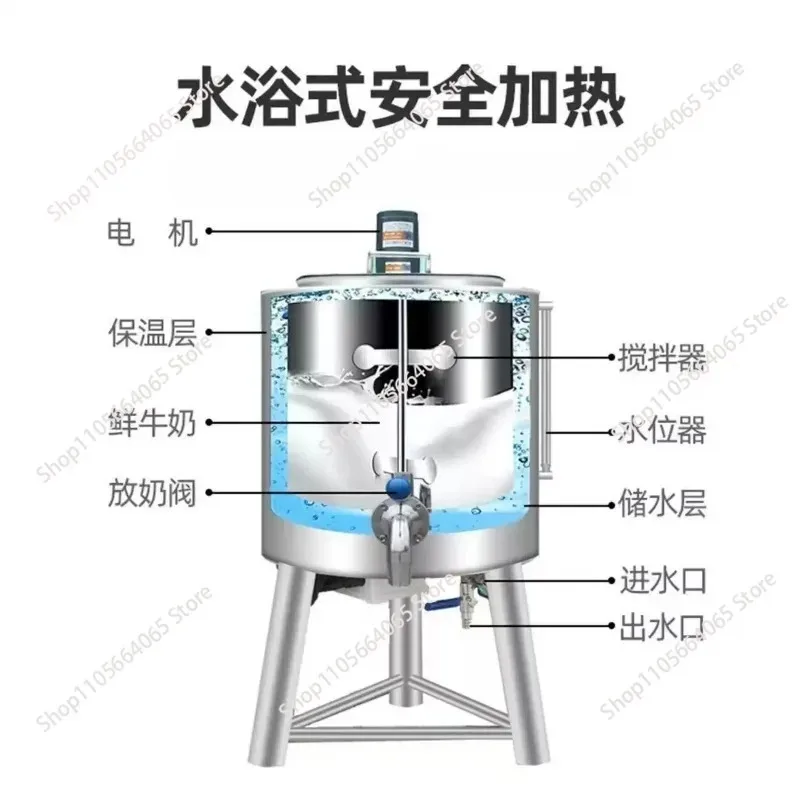 fresh milk all-in-one machine, milk bar, fruit fishing ranch equipment, intelligent 1pcs