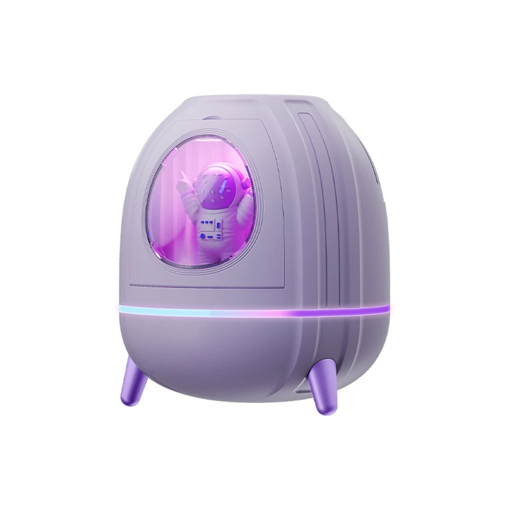 

ABHI 220ML Astronaut Air Humidifier Essential Oil Aroma Diffuser USB - 7 Colors Lights 2 Modes Aromatherapy Machine Mist Maker