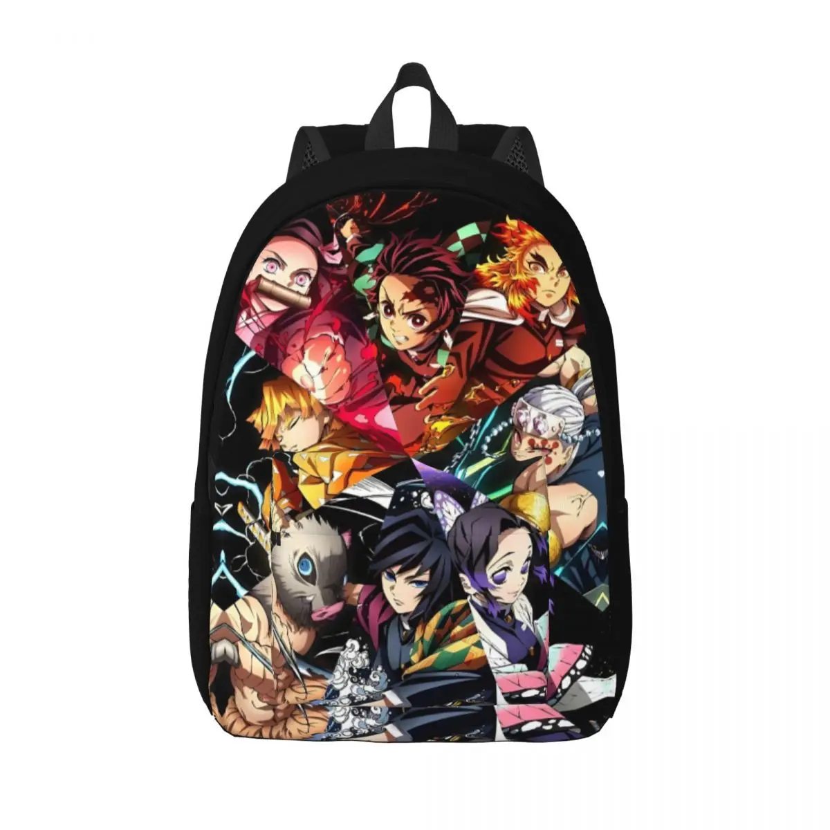 Anime Manga Demon Slayer Backpack Elementary High College School Student Bookbag Teens Daypack Travel