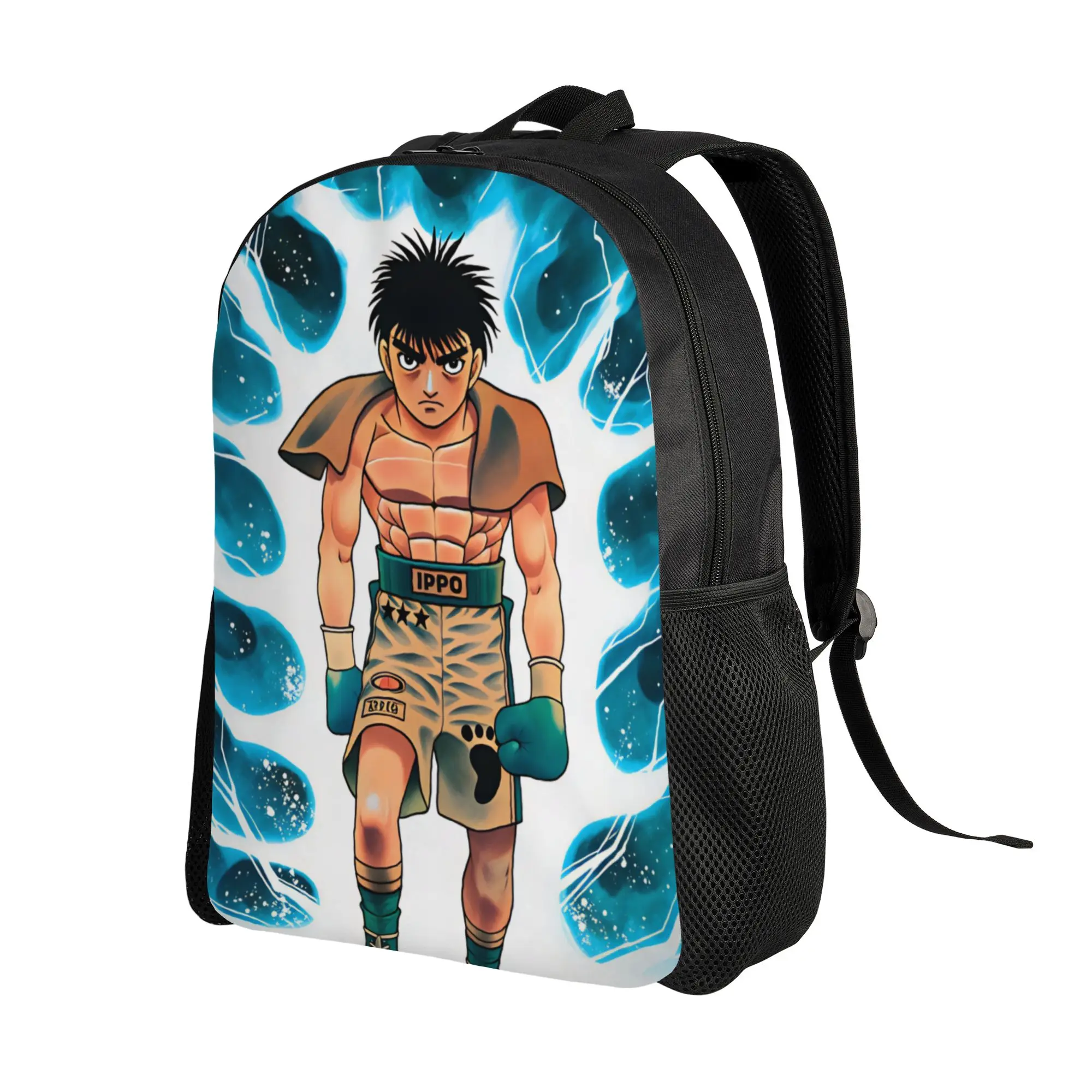Hajime No Ippo Kamogawas Backpack  Travel Backpacks Student Unisex High Quality Big High School Bags Aesthetic Rucksack