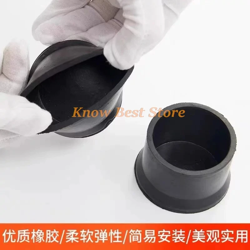 8Pcs 16mm, 19mm, 22mm, 25mm, 32mm, 40mm, 50mm Rubber Chair Ferrule Anti Scratch Furniture Feet Leg Floor Protector Caps