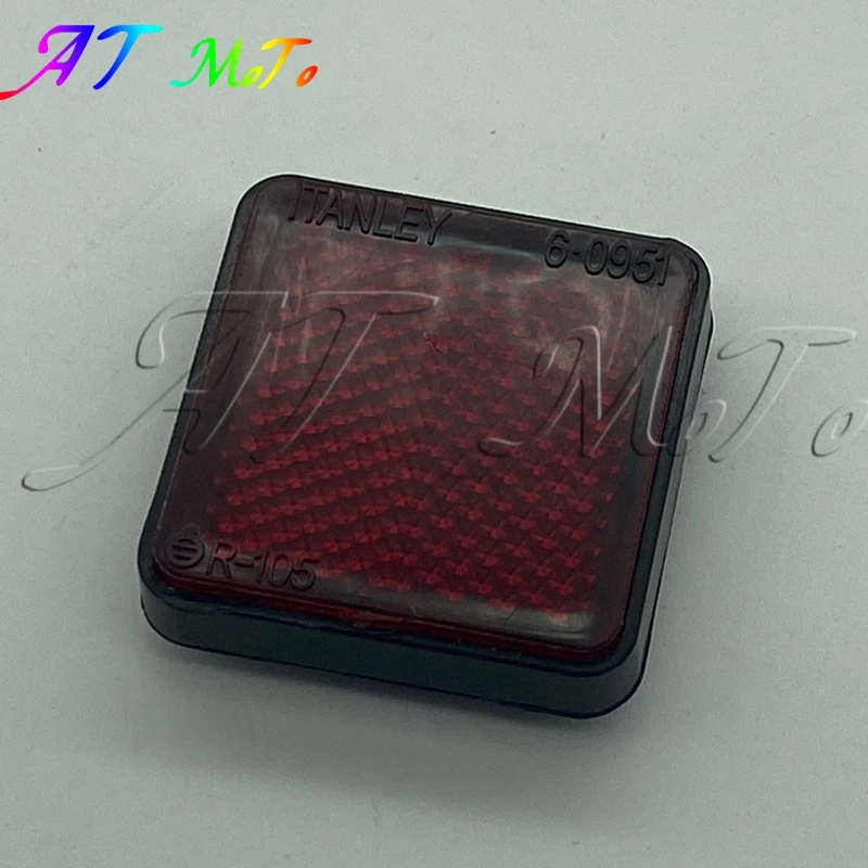 مناسبة لعاكس Honda DIO 50 AF52 Julio، شعار عاكس، عاكس تحذير عاكس بلاستيكي #4