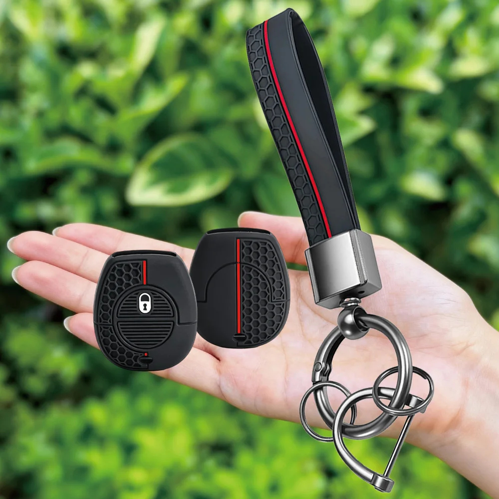 

Silicone Car Remote Key Fob Shell Cover Case Keychain For Nissan Navara X-Trail Almera Tino Primera Terrano Micra Patrol