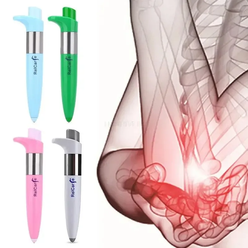 Portable Electronic Pulse Pen Relieves Muscle Shoulder and Arm Pain Relief Sciatica Joint Acupoint Therapy Massage Pen