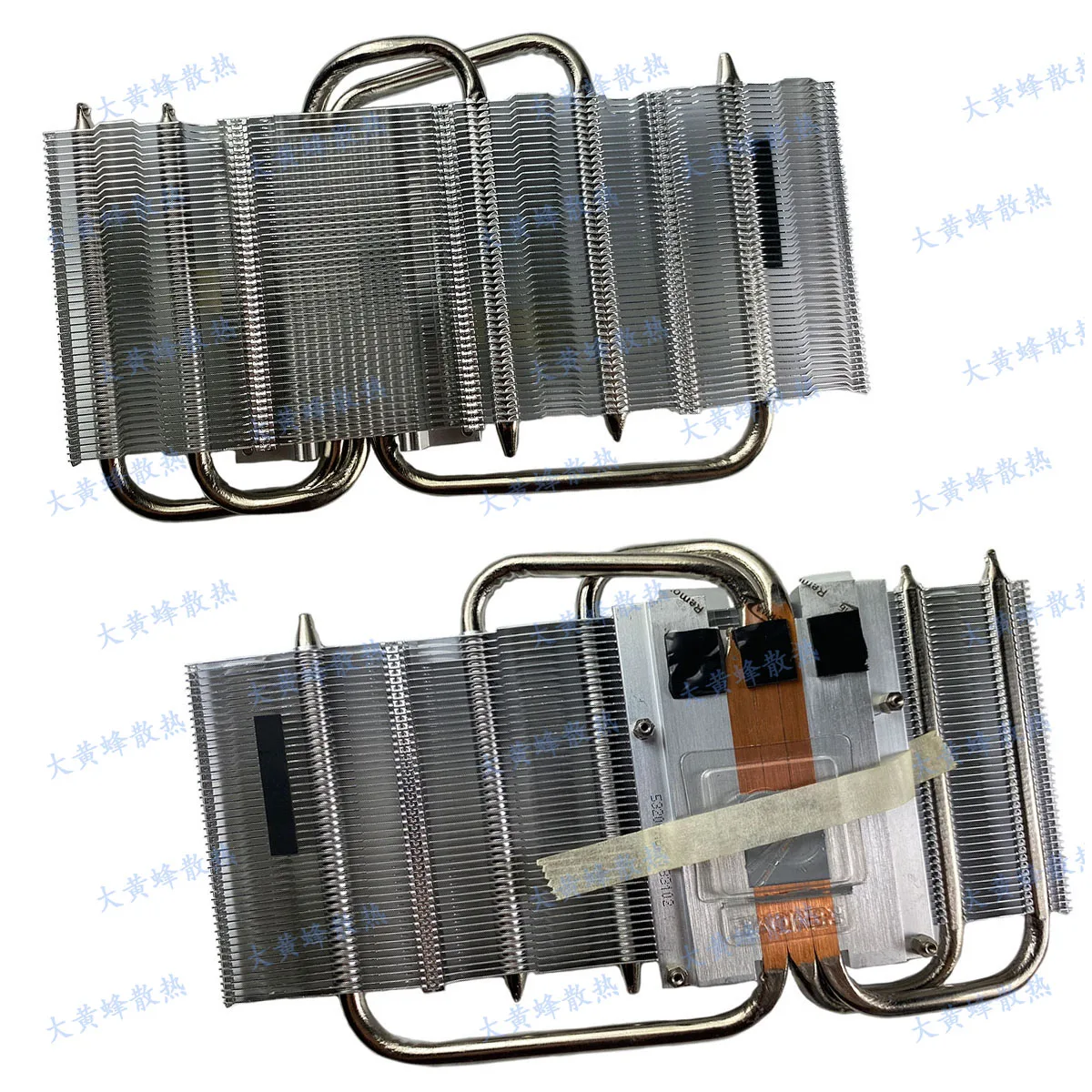 

New DIY Heatsink 3 Copper Pipes Pitch 58*58MM Size 21*12.5CM for MSI Cooler