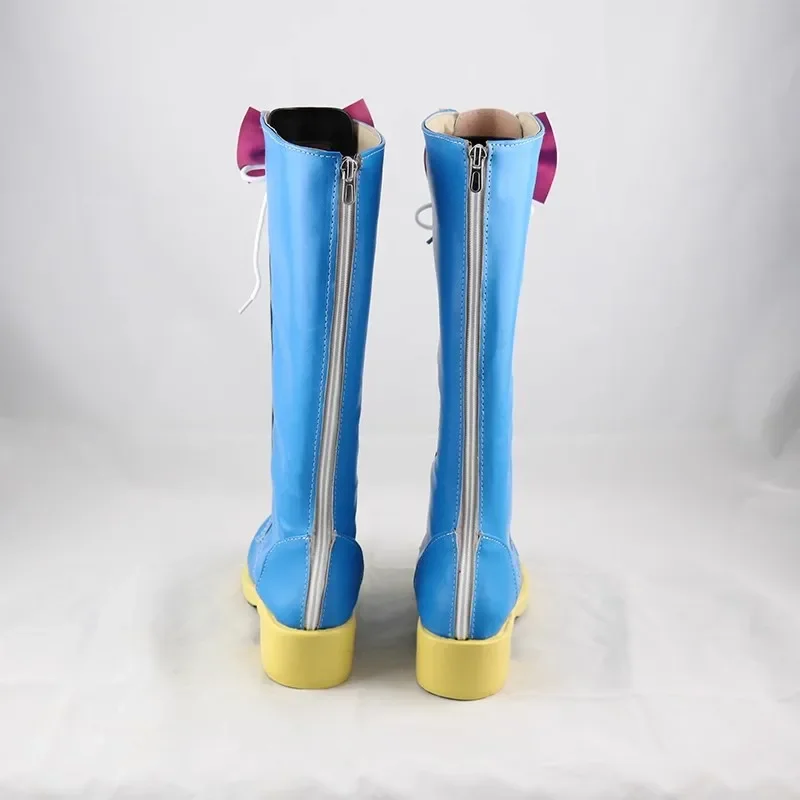 Anime Little Pony Cosplay Pinkie Pie Boots Halloween Carnival Custom Made Shoes