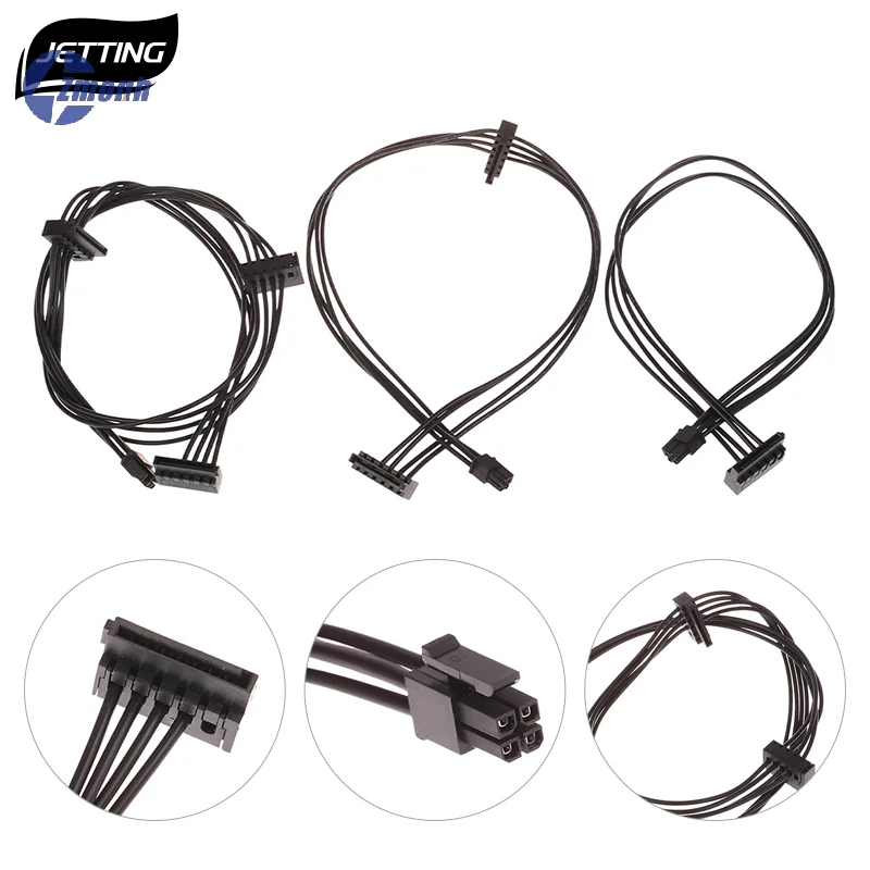

New！1Pc 35/45/65CM Mini 4 Pin to SATA Power Supply Cable For Main Board Interface SATA SSD HDD Cable