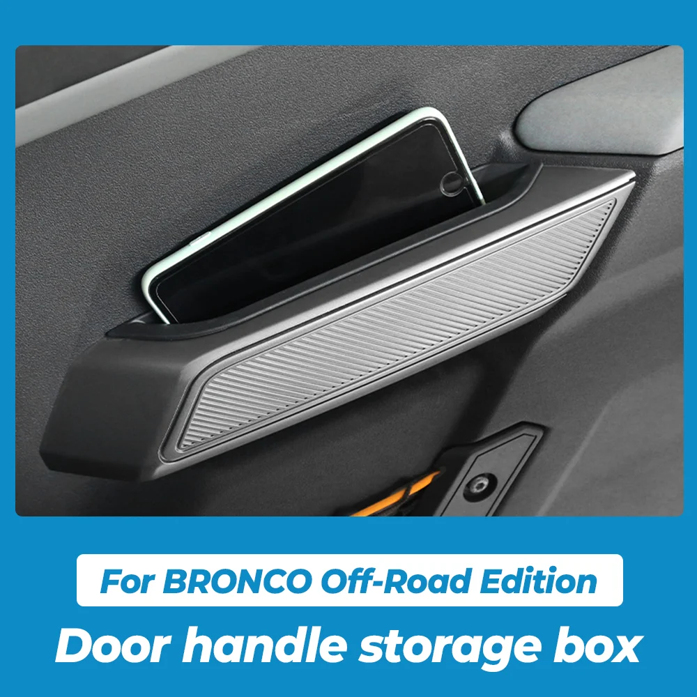 

Door Handle 2021-2022 for ford Bronco Off-Road Storage Box Deep TPE