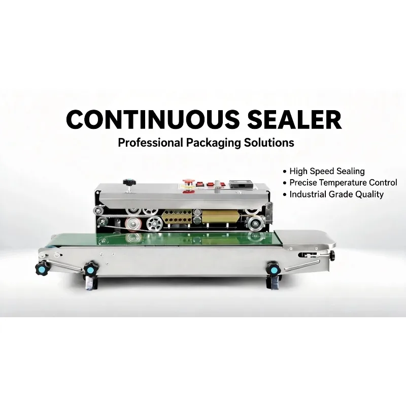 Continuous Band Sealer Machine Packaging, Printing & Supporting Equipment view 5