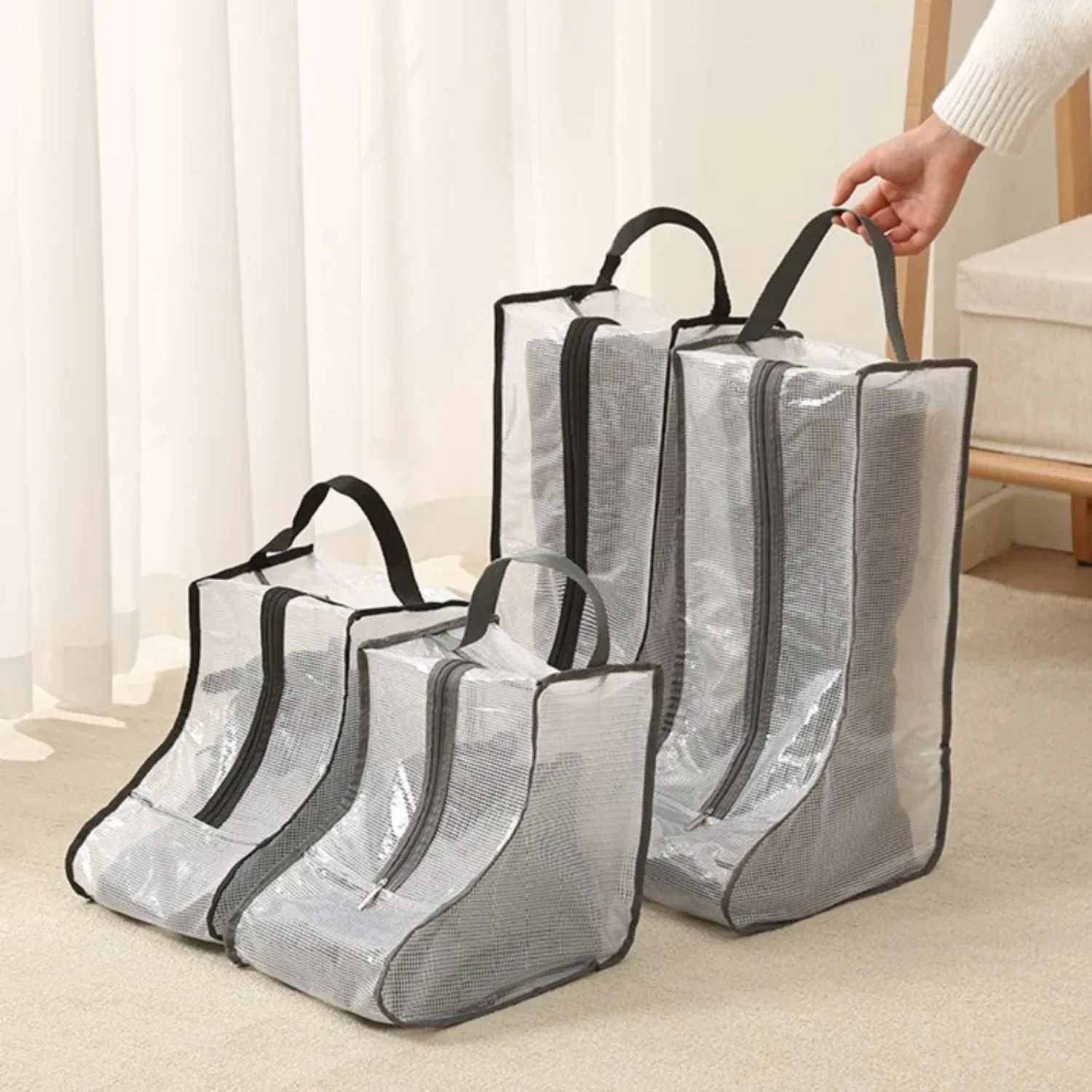 Boot Portable Shoes Organizer Waterproof Dustproof Holder 2024 Travel Household Supplies.