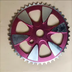 Vintage BMX Sprocket 44T Crank Chainring Alloy Aero bmx bicycle street bike