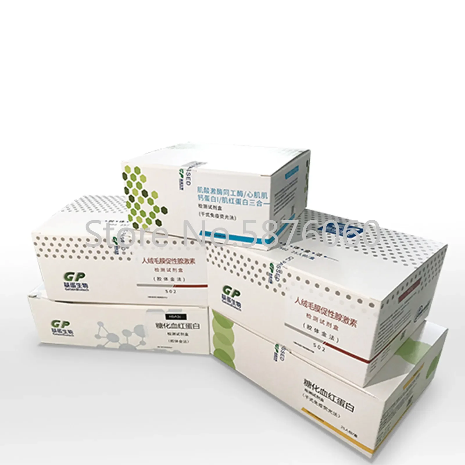 Getein HBA1C TSH HSCRP+CRP LH  CtnI D-Dimer AFP PSA 25pcs Per Box for Getein 1160 Machine