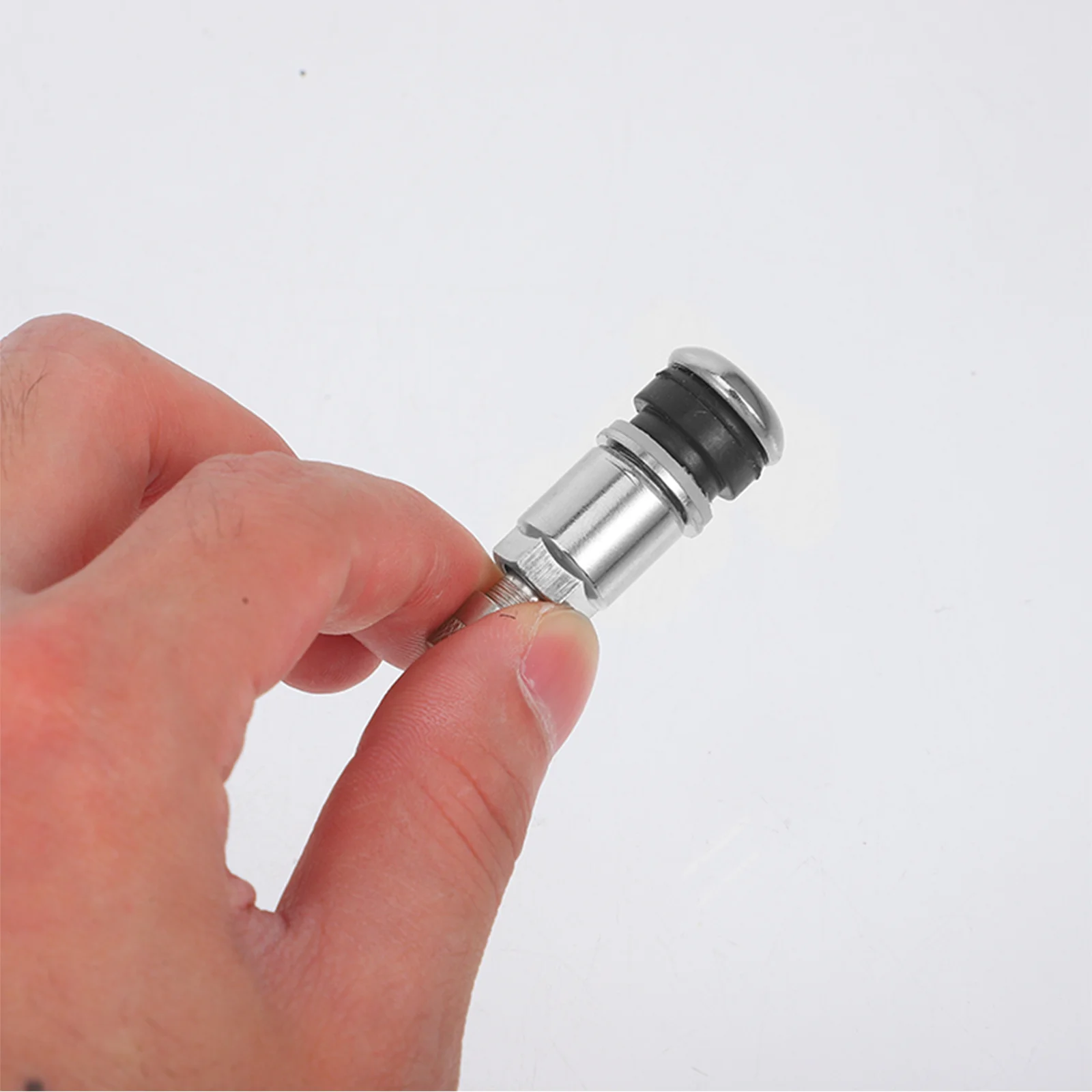 

12Pcs Car Tire Valve Stems Tubeless Vacuum Replacement Stem Valve Part High Hardness Rubber Steel for Car Tire Repair