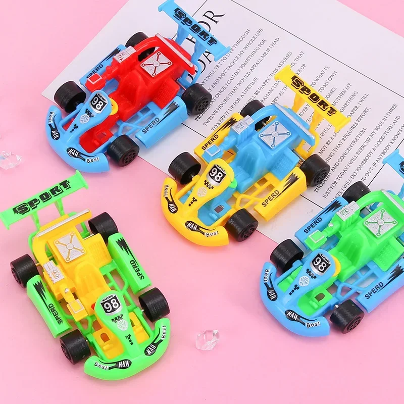 10Pcs Karting Racing Car Pull Back Car Toys for Kids Birthday Party Favors Wedding Guest Gift Classroom Treasure Box Goodie Bag