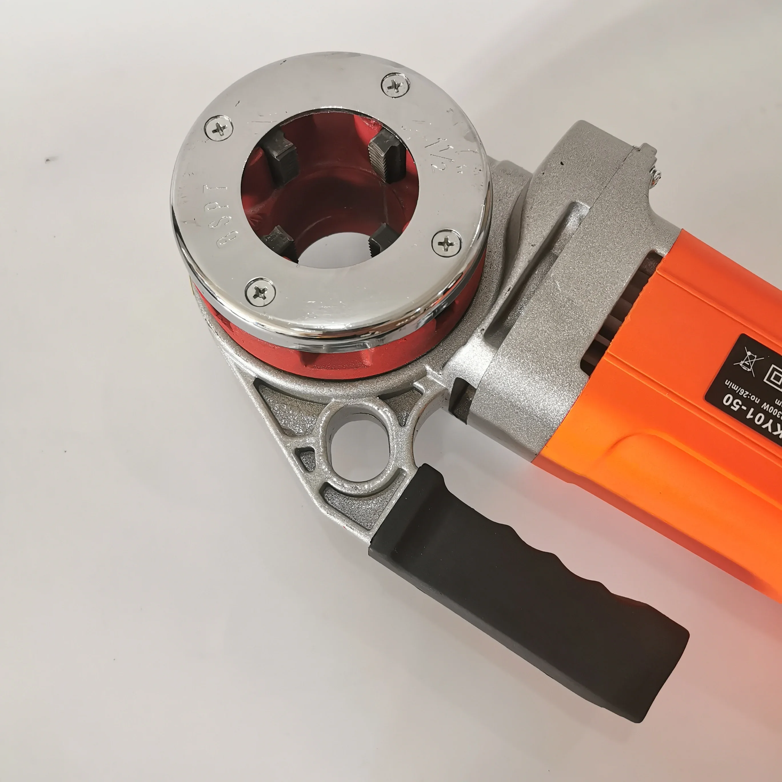 Portable hand held  Electric Pipe Threader With 6 Dies Threading Machine