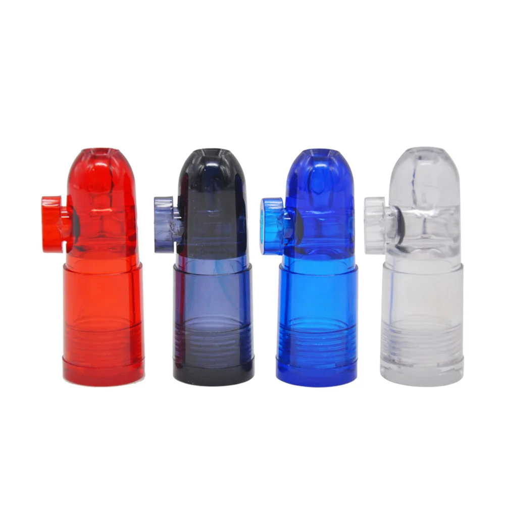 High Quality Acrylic Bullet Dispenser Plastic Storage Bottle Smoking Accessories