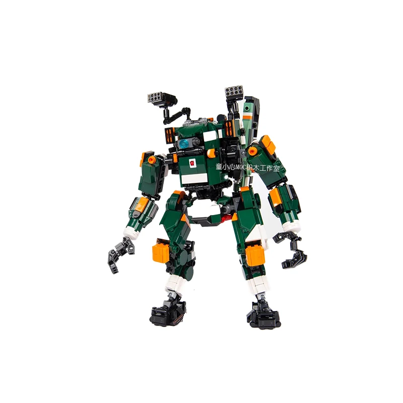 MOC Mecha Series BT7274 Building Block Robot DIY Model Puzzle Collection Experts Brick Toys Education for Children Xmas Gifts