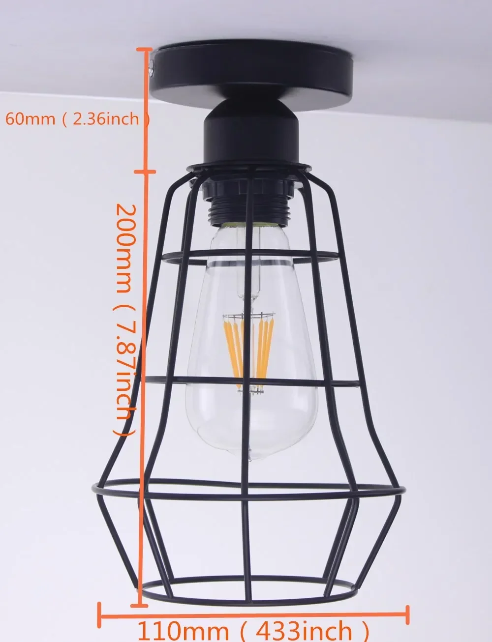 Vintage Ceiling Lights Lamparas De Techo lustre Luminaria Abajur  Lamp Home Lighting Avize Luminaire Living Room