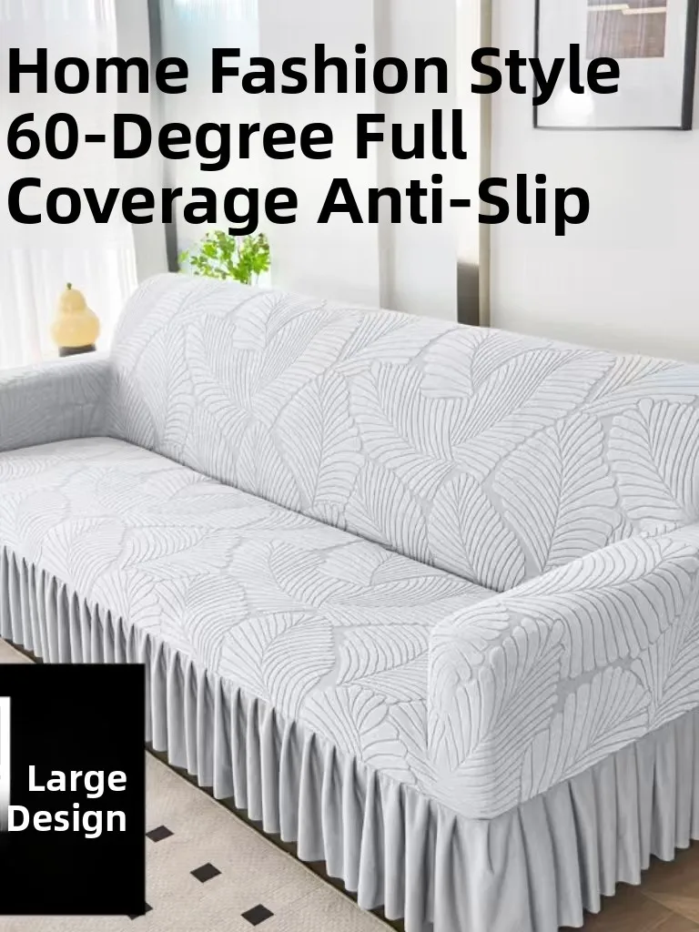 

Эластичный чехол для дивана оверсайз, универсальный, всесезонный, противоскользящий, с защитой двойных подлокотников, пылезащитный чехол для дивана-кровати