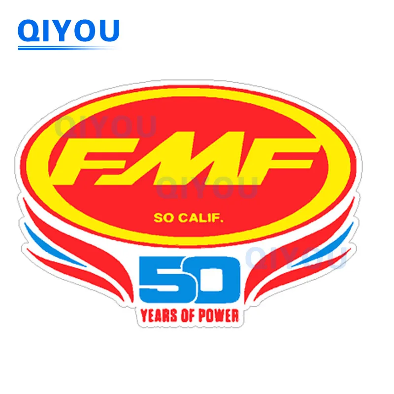 FMF Stickers Exterior Accessories 4T Motorcycle Exhaust Muffler Pipe Sticker for Motorbikes Off-road Vehicle Cars  PVC Decal