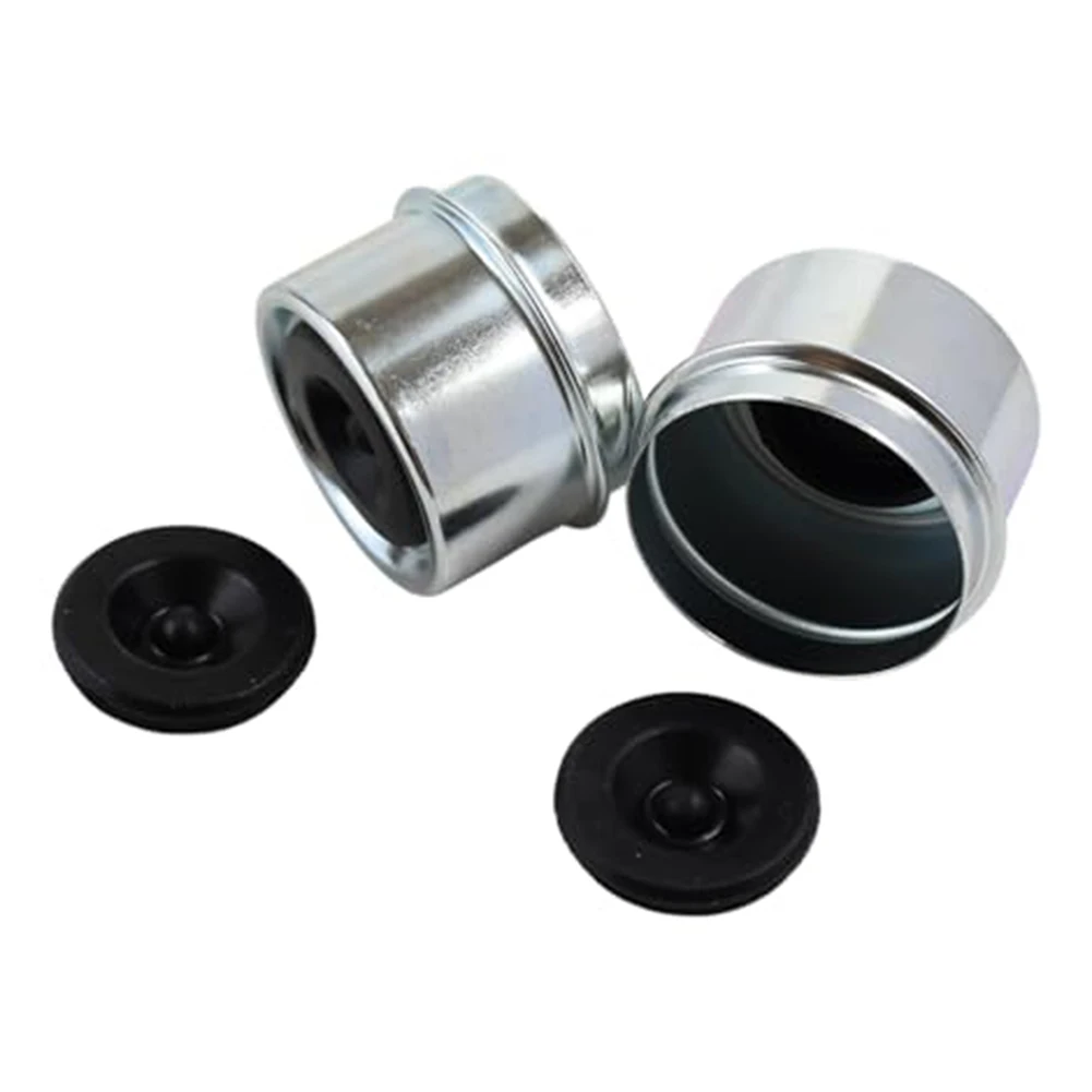 Grease Preservation Galvanized Black Material Dust Cap Cup Accessory Camper Replacement Easy To Install Design